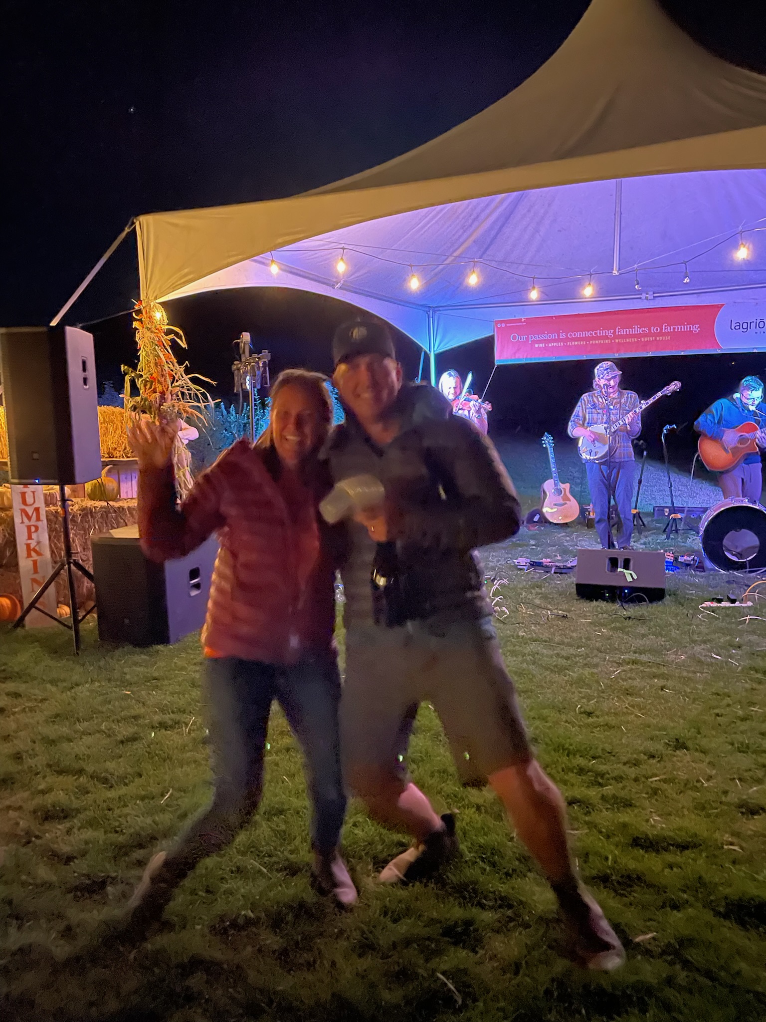 The Tophouse Band's 1st visit to the farm.