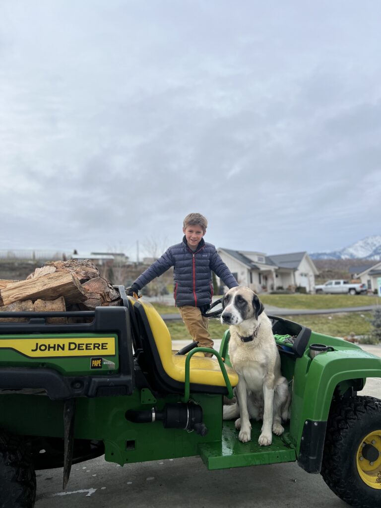 Monthly chores with Dad