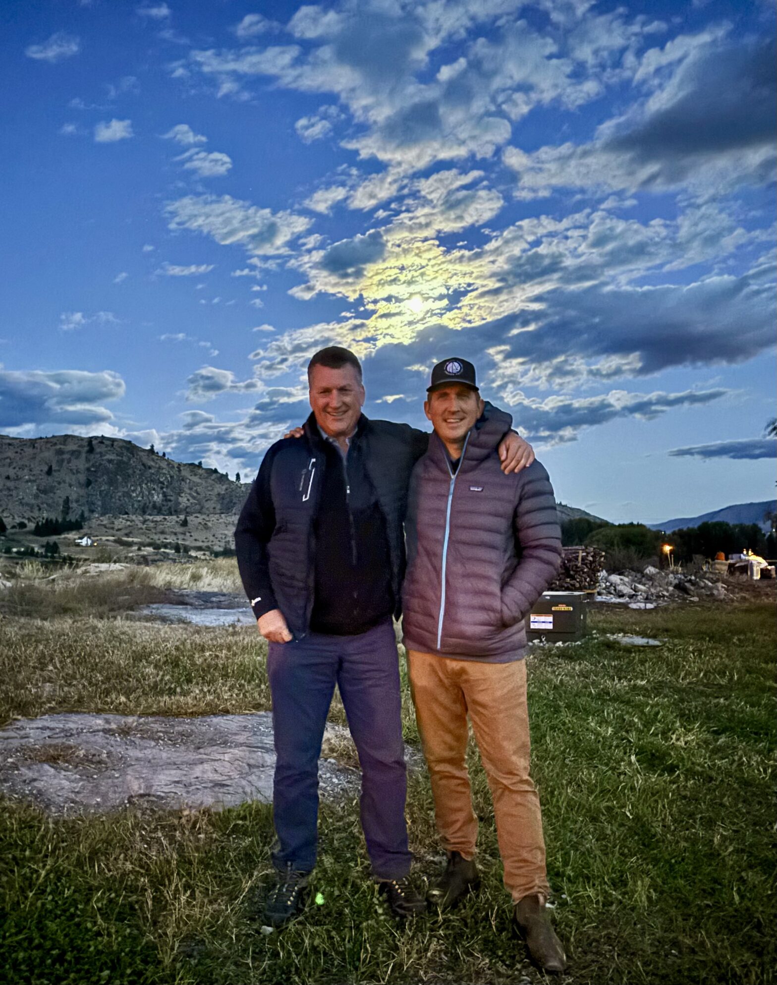 We're so grateful for the help of good friends and family visiting and helping.